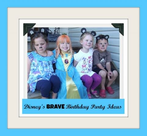 hosting disney brave and merida birthday party