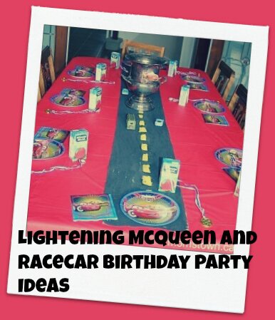 cars, mcqueen, racecar party ideas