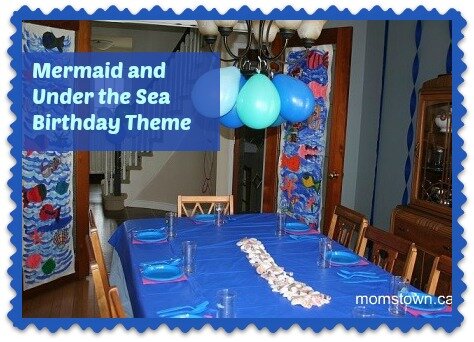 mermaid or under the sea party