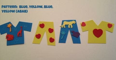 mix and match pajama game, craft