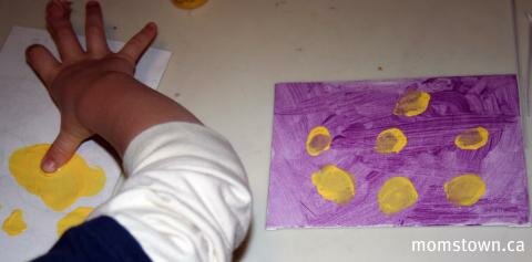 spring thumbprint chicks